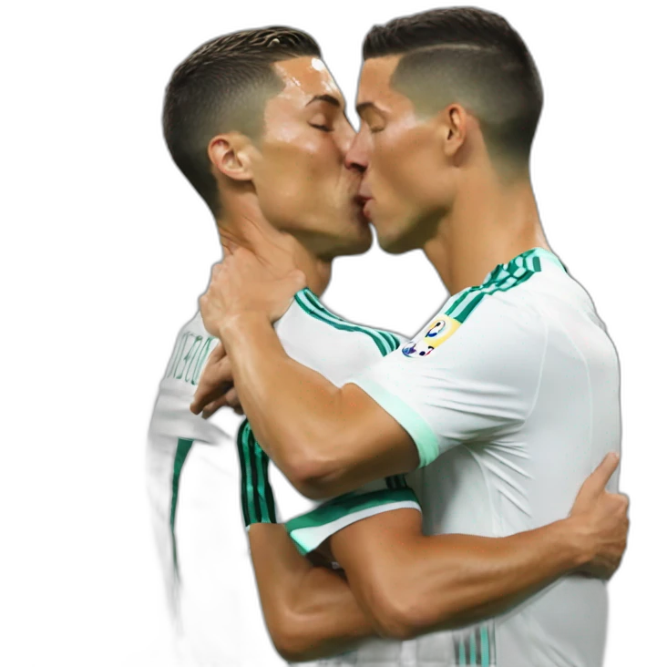 Ronaldo kiss emoji