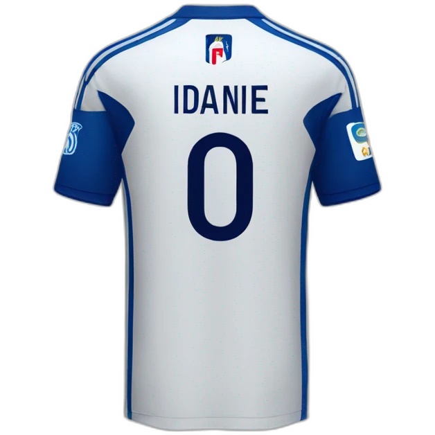 Zidane jersey emoji