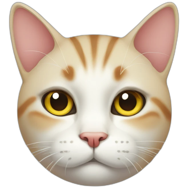 not impressed cat emoji