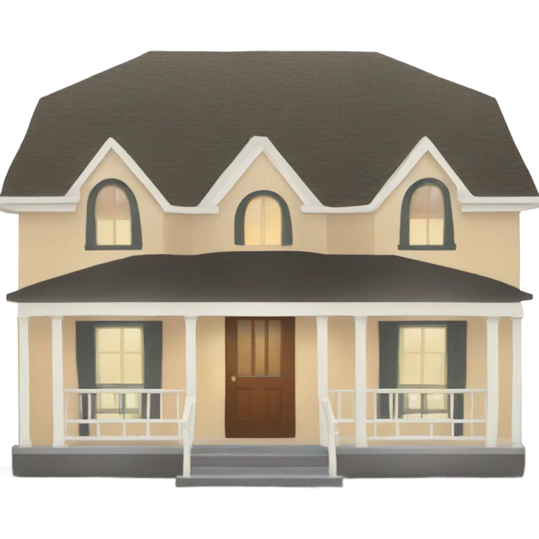 Home with clubhouse emoji