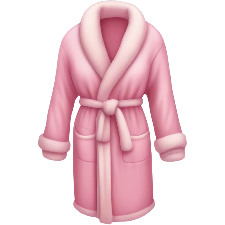 pink dressing gown emoji