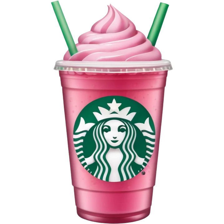pink drink from star bucks that has the logo emoji