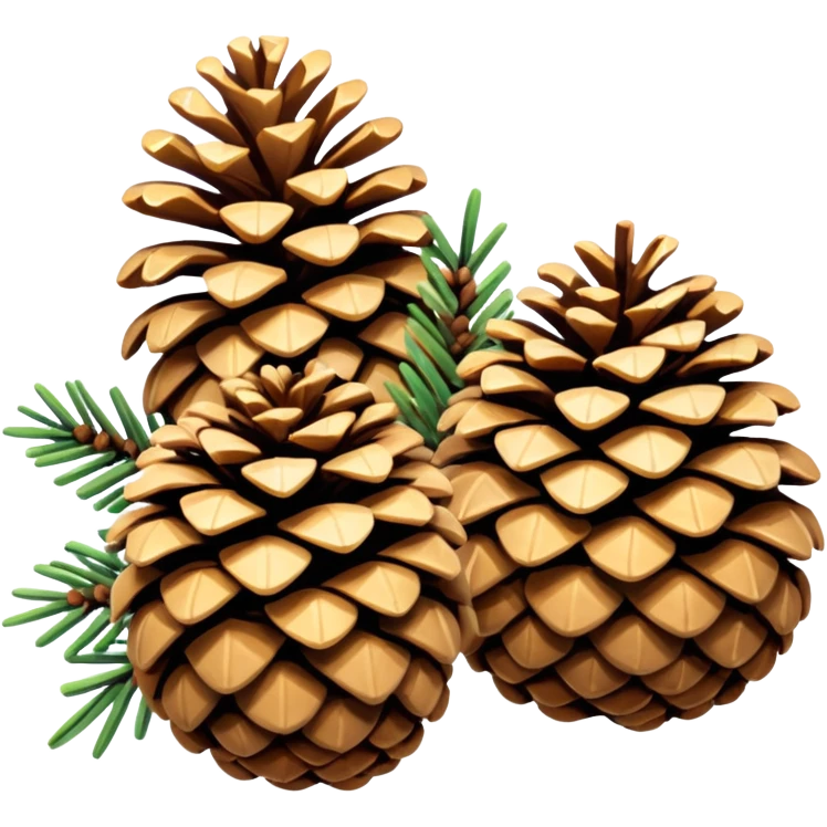 Pine cones emoji