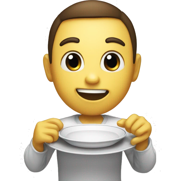 bolob emoji holding a plate that says DP-CORE. emoji