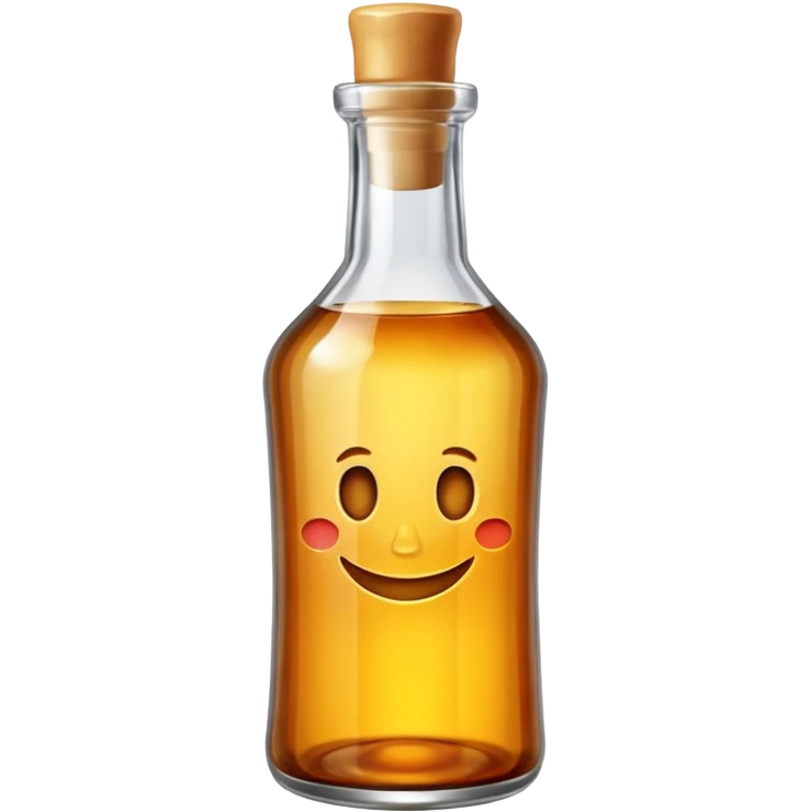 Olsk yazan bir şişe emoji