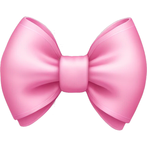 baby pink bow  emoji