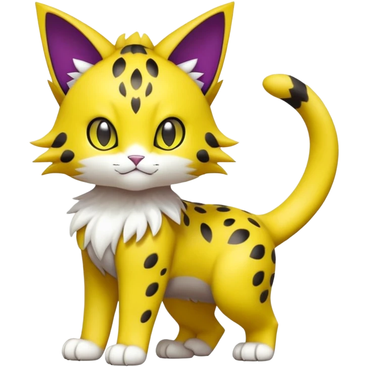 Liepard-Delcatty-Pokémon-Fakémon-hybrid-creature (full body) emoji