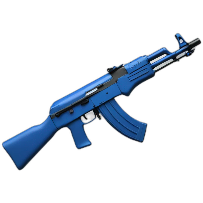 Blue AK7 emoji