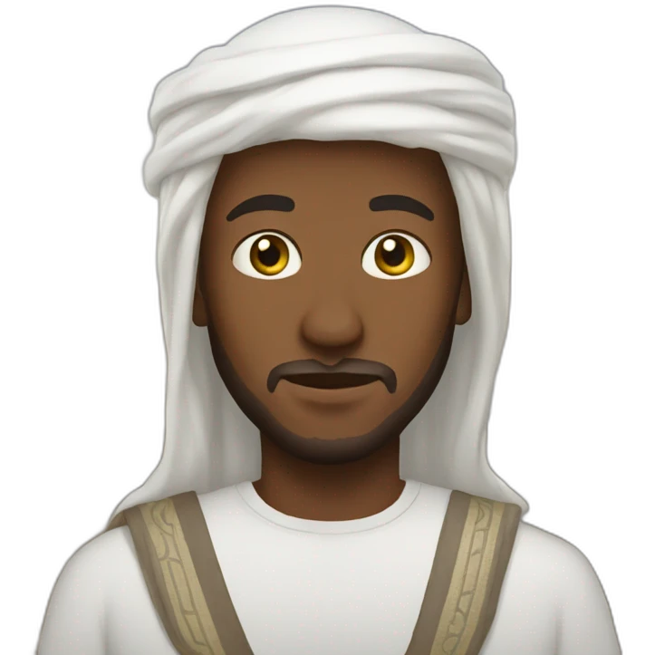 man in mecca emoji