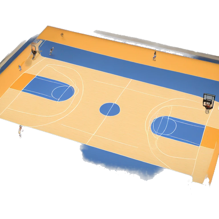 Basketball court emoji
