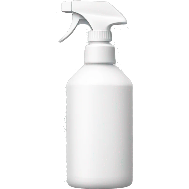 white spray bottle emoji