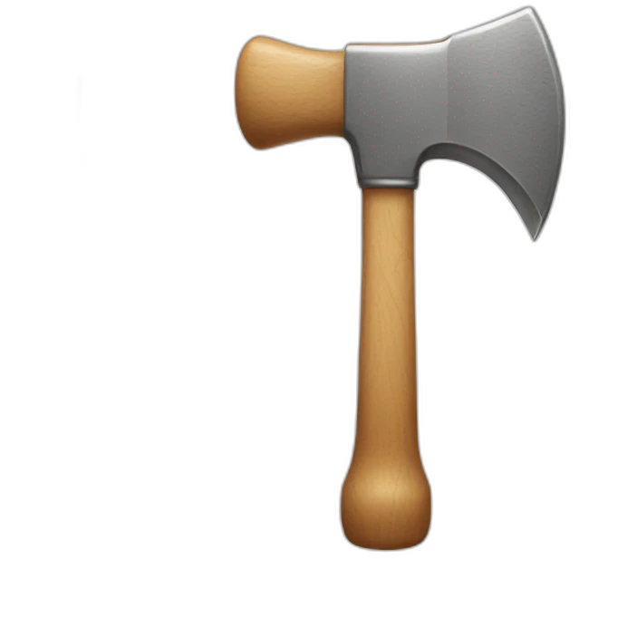 laughing face holding a hammer emoji