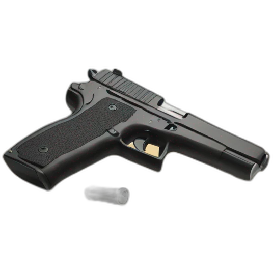 gun on bedside table emoji