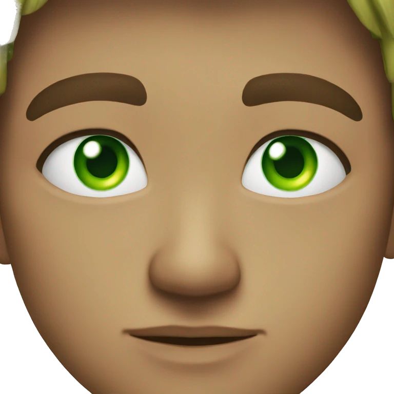 green eyes emoji