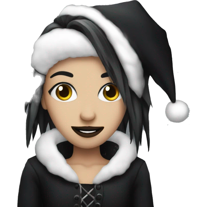 Goth Christmas  emoji