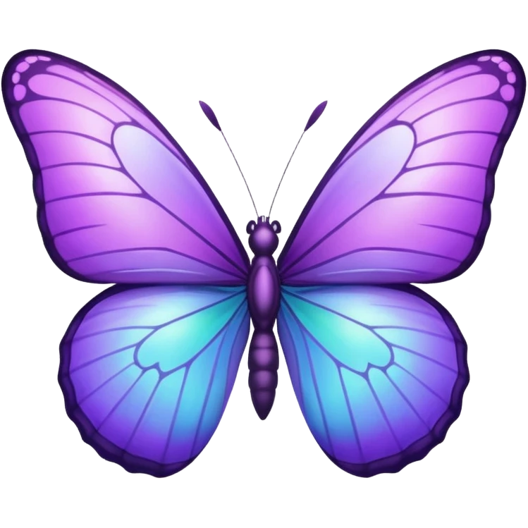 PURPLE BUTTERFLY emoji