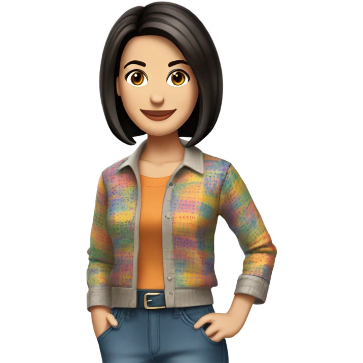 Monica from Friends. emoji