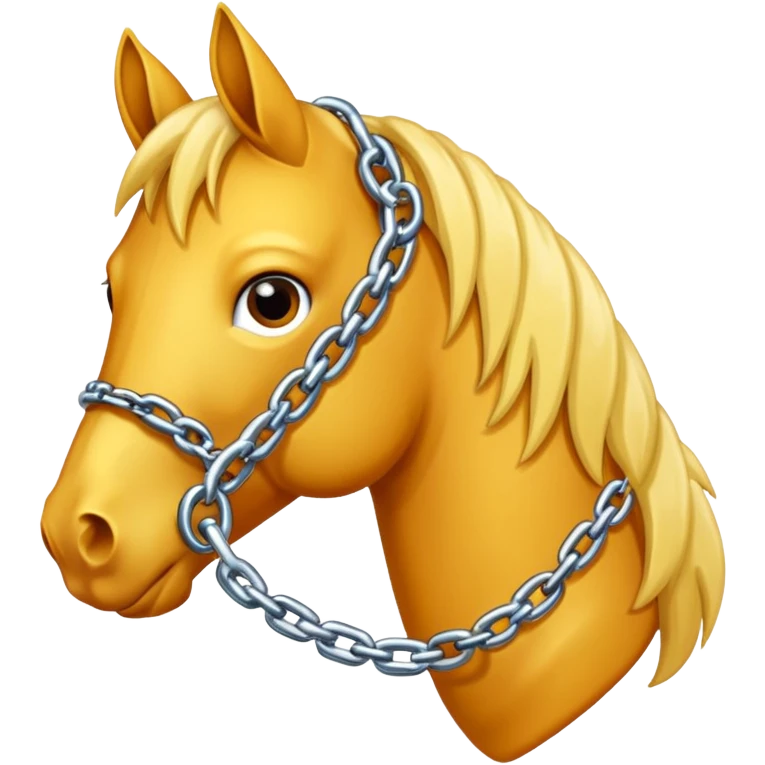 Horse chain tocos emoji