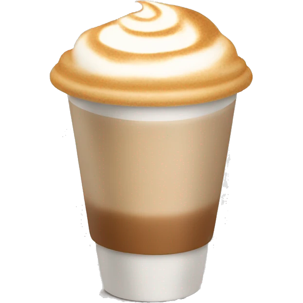 Latte to go emoji