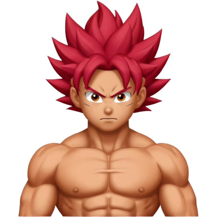 Goku super saiyan god emoji