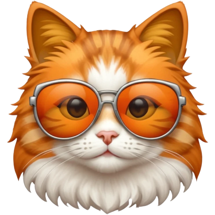 Cat wearing sunglasses emoji