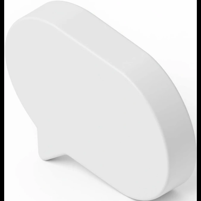 white 3d speech bubble emoji