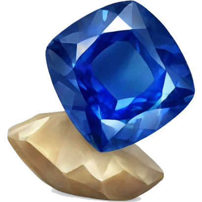 Sapphire gemstone emoji