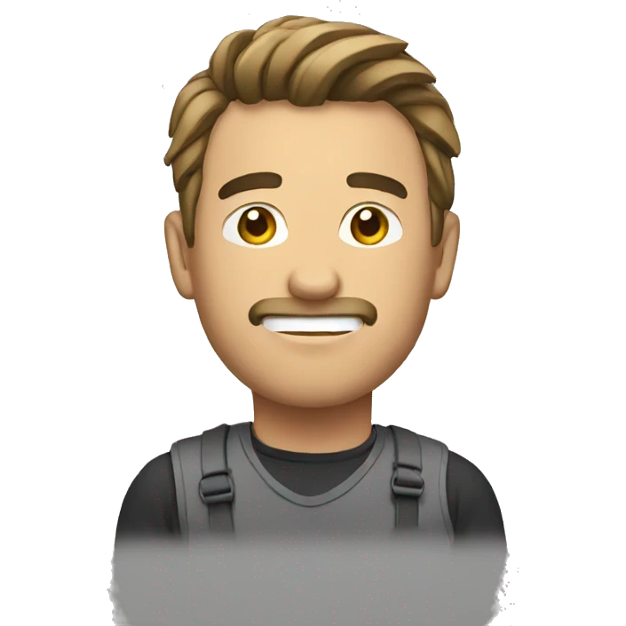 men with loptop emoji
