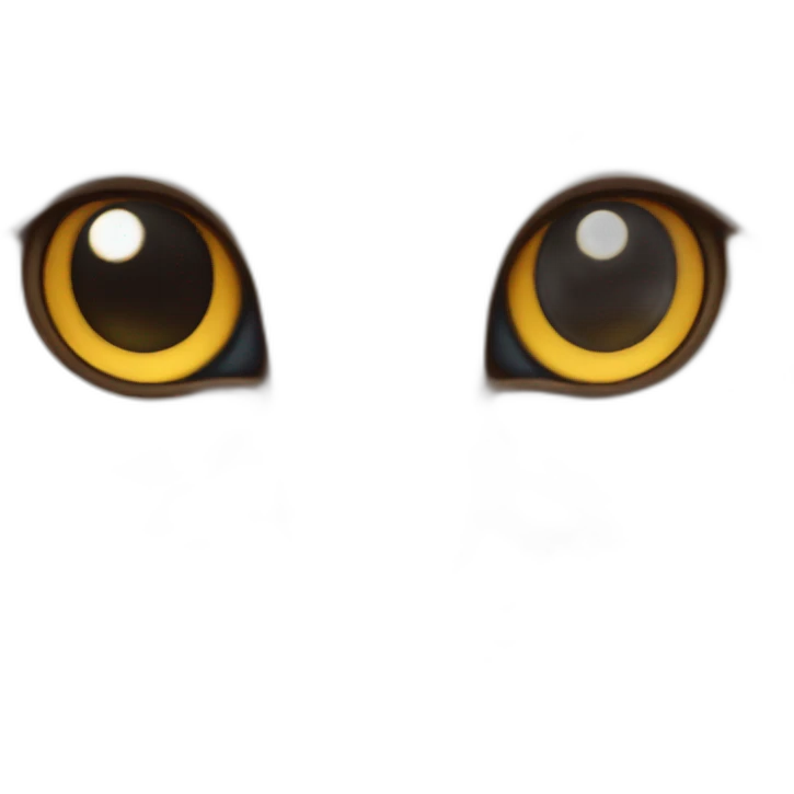 cat with cute eyes emoji
