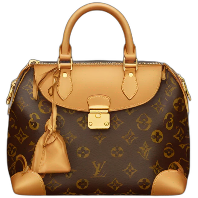 Louis Vuitton bag emoji