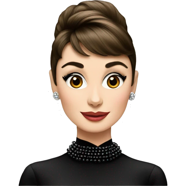 Audrey Hepburn emoji
