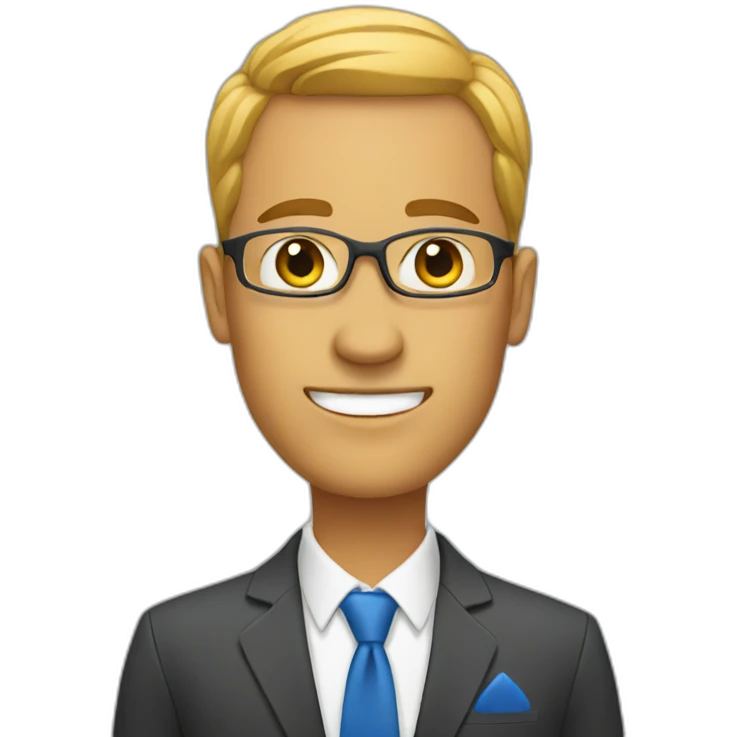 business coach emoji