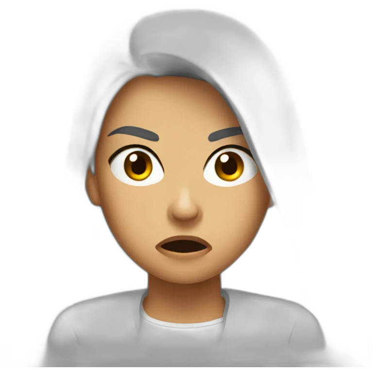 Belen Esteban angry emoji