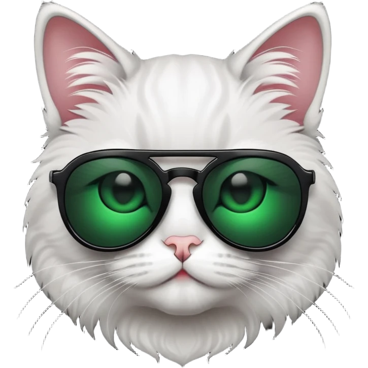 Cat wearing sunglasses emoji