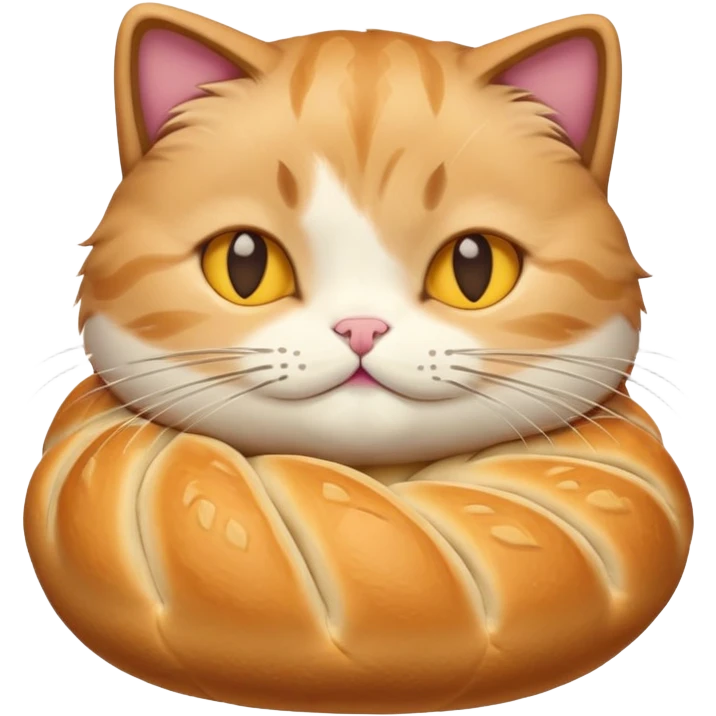 Cat kneading bread emoji