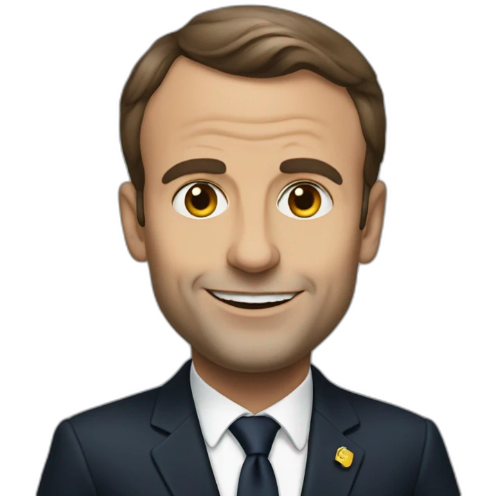 emanuel Macron emoji