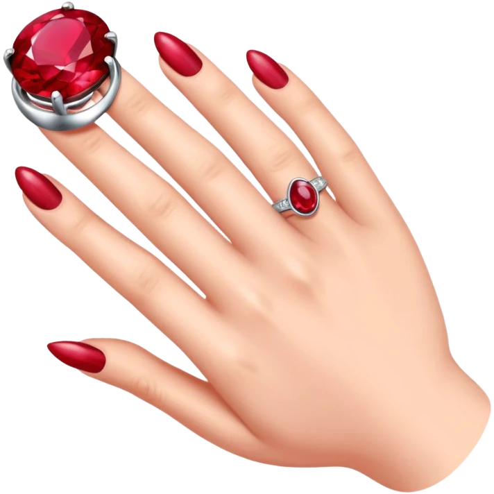 glitter rubi married ring emoji