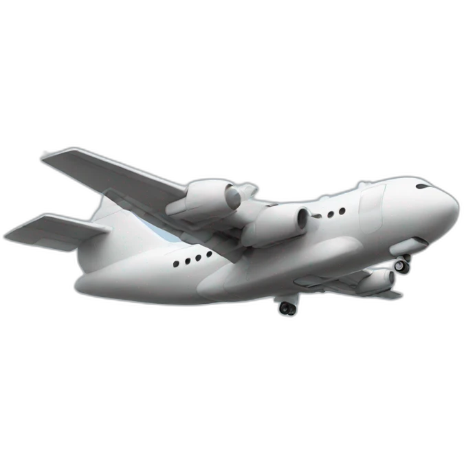 Elephant-plane emoji