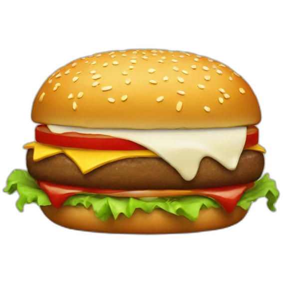 Pain burger emoji