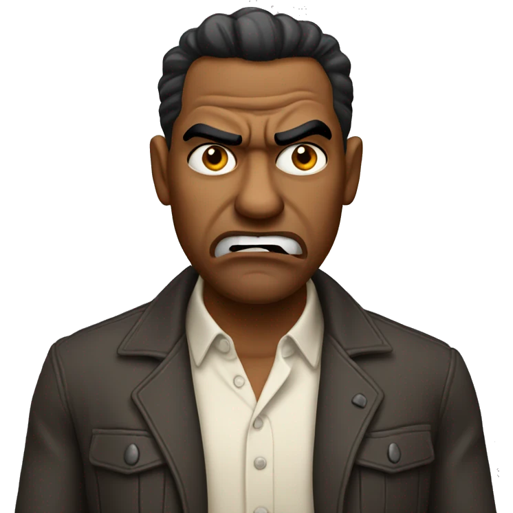 angry  cuban guy emoji