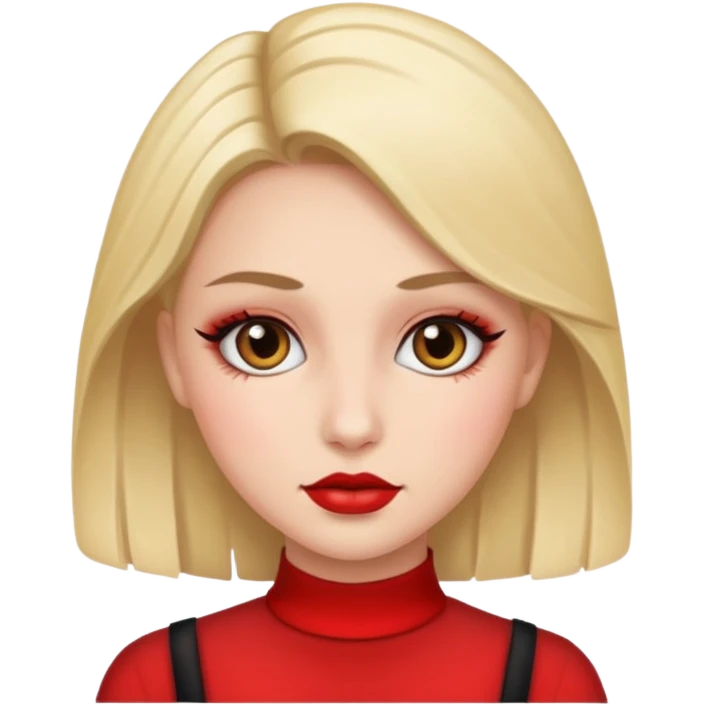 Girl make-up emoji