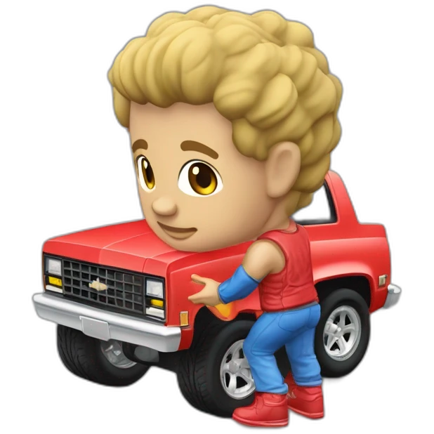 isometric; used 1991 Chevrolet Blazer for sale in Atlanta on eBay; lowrider; dragster emoji