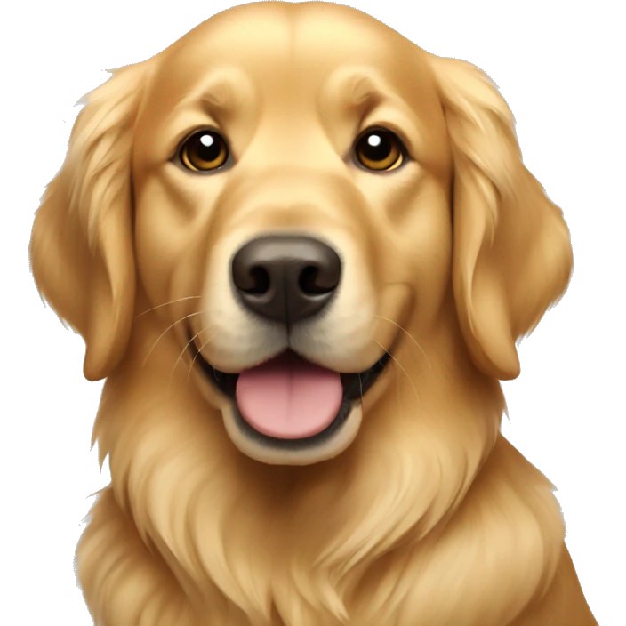 Golden retriever  emoji