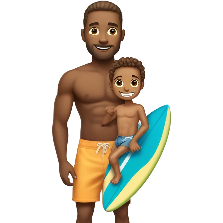 Surfer dad emoji