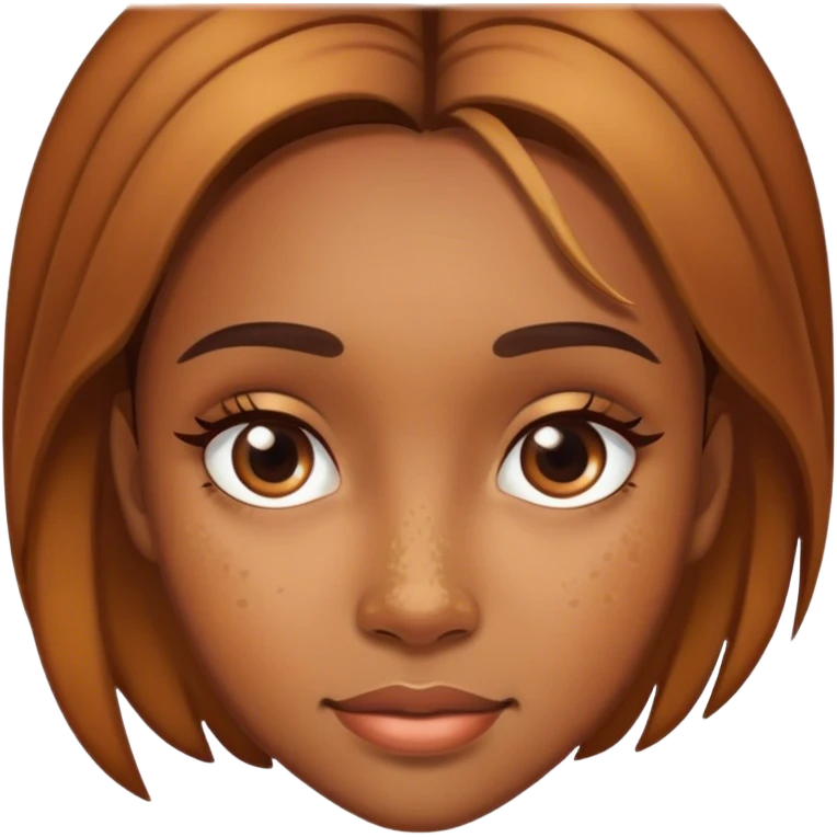 Hyper pigmentation girl  emoji