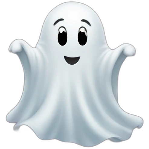 classic-emoji-ghost-with-many-hearts emoji
