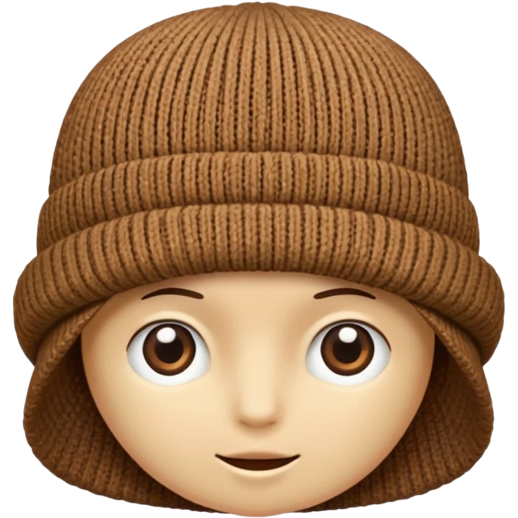 cloth hat, not knitted. Negative: character. emoji