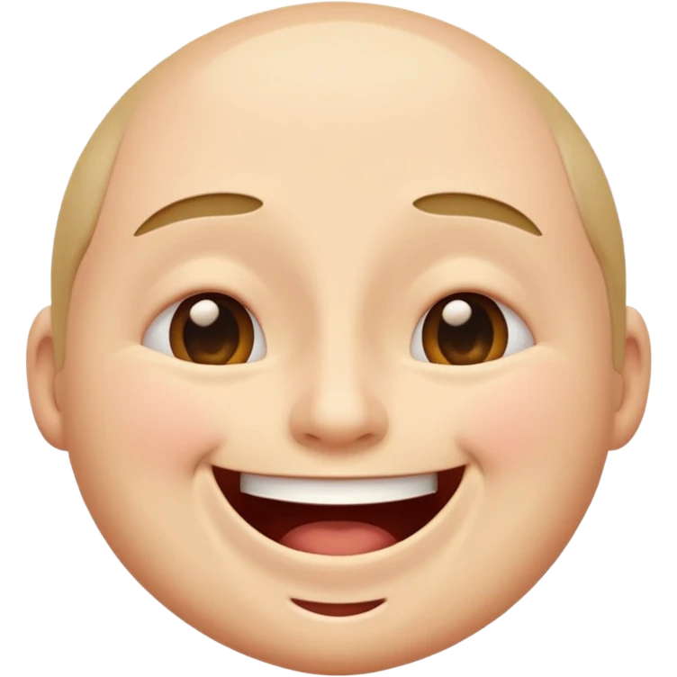 I want an overly excited face that says “I am so excited, I cannot contain. With eyes tightly squeezed closed together and a big grin emoji. With no  eyes  emoji