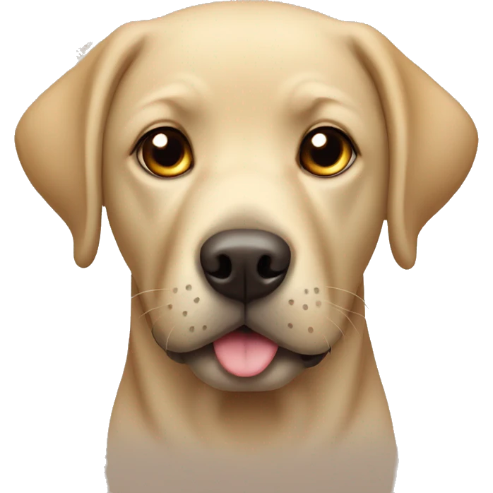labrador  emoji