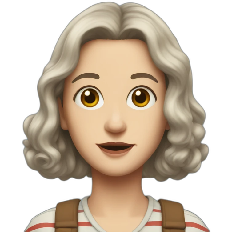 Nancy wheeler from Stranger things emoji